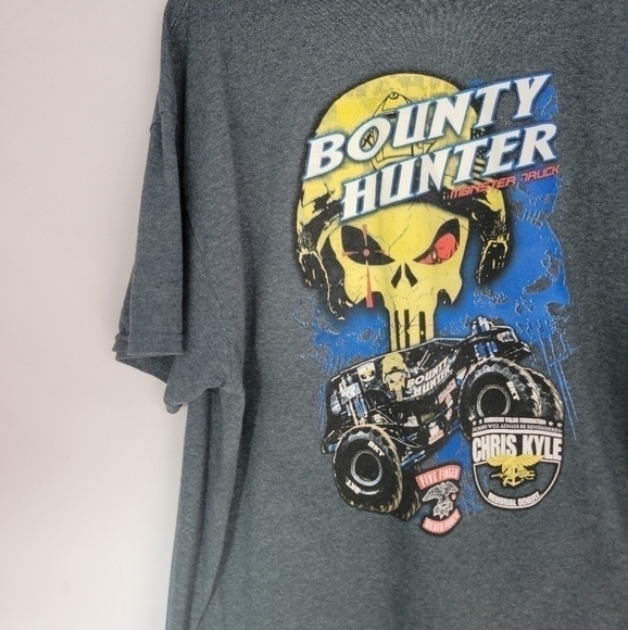 Mens XL Bounty Hunter Monster Truck tshirt - Picture 4 of 5
